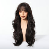 Black Blond Gradient Wig - MARKETPLACE | Brown, Fringe, Synthetic Hair | Milk & Honey Wigs