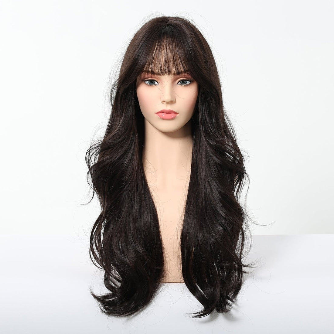 Black Blond Gradient Wig - MARKETPLACE | Brown, Fringe, Synthetic Hair | Milk &amp; Honey Wigs
