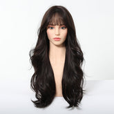 Black Blond Gradient Wig - MARKETPLACE | Brown, Fringe, Synthetic Hair | Milk & Honey Wigs