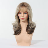 Blonde Layered Wig - MARKETPLACE | Brown, Fringe, Synthetic Hair | Milk & Honey Wigs