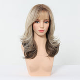 Blonde Layered Wig - MARKETPLACE | Brown, Fringe, Synthetic Hair | Milk & Honey Wigs