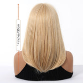 Blonde Straight with Full Fringe Wig- MARKETPLACE | Blonde, Fringe, Synthetic Hair | Milk & Honey Wigs