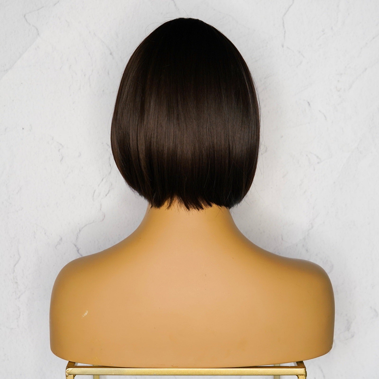 BLUNT DARK BROWN Fringe Wig - Milk &amp; Honey Wigs