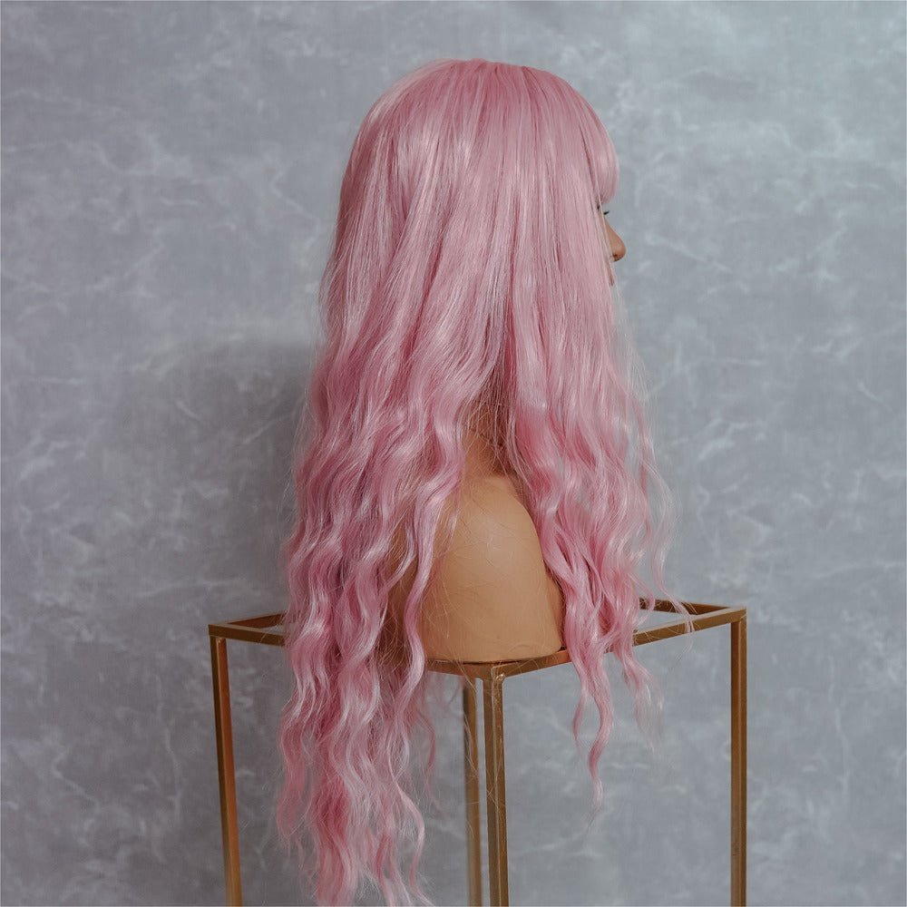 BONNIE Pink 22" Fringe Wig | Milk &amp; Honey Wigs