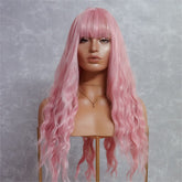 BONNIE Pink 22" Fringe Wig | Milk & Honey Wigs