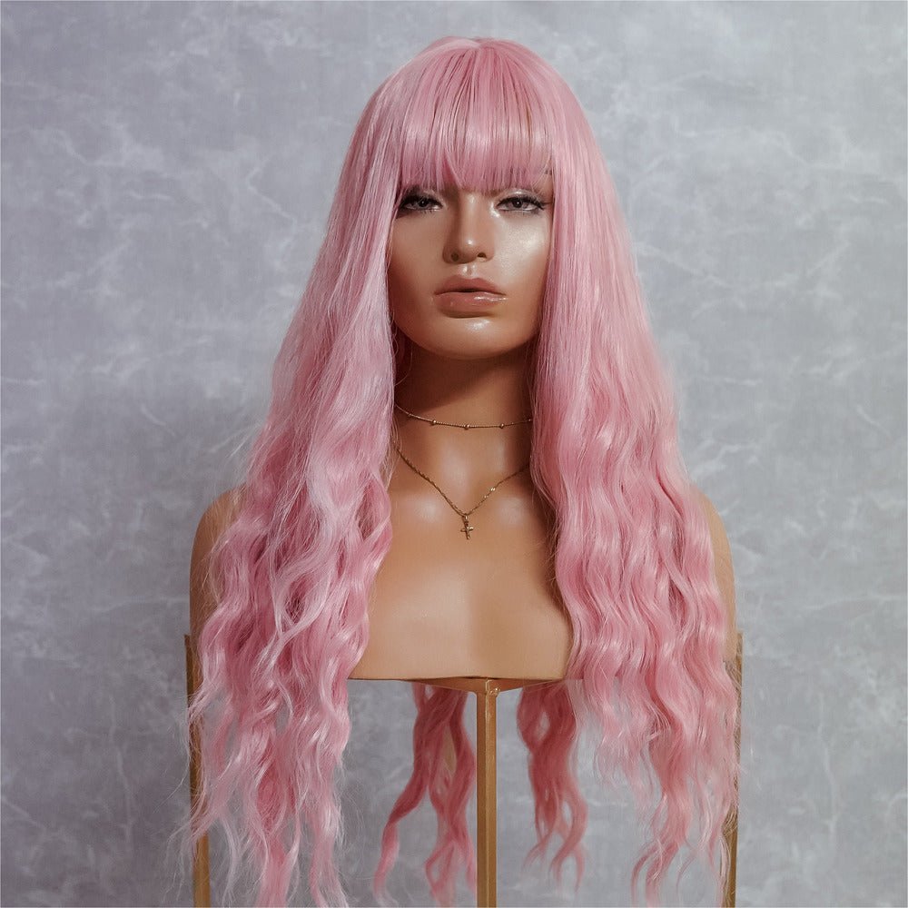 BONNIE Pink 22" Fringe Wig | Milk &amp; Honey Wigs