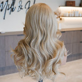 BOWIE Warm Blonde Lace Front Wig - Milk & Honey Wigs