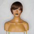 BRIDE Caramel Brown Pixie Cut Fringe Wig | Milk & Honey Wigs