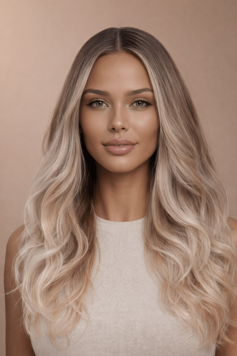 BROOKE - Ombre Blonde - Lace Front Wig | Blonde, Synthetic Hair | Milk &amp; Honey Wigs
