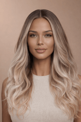 BROOKE - Ombre Blonde - Lace Front Wig | Blonde, Synthetic Hair | Milk & Honey Wigs