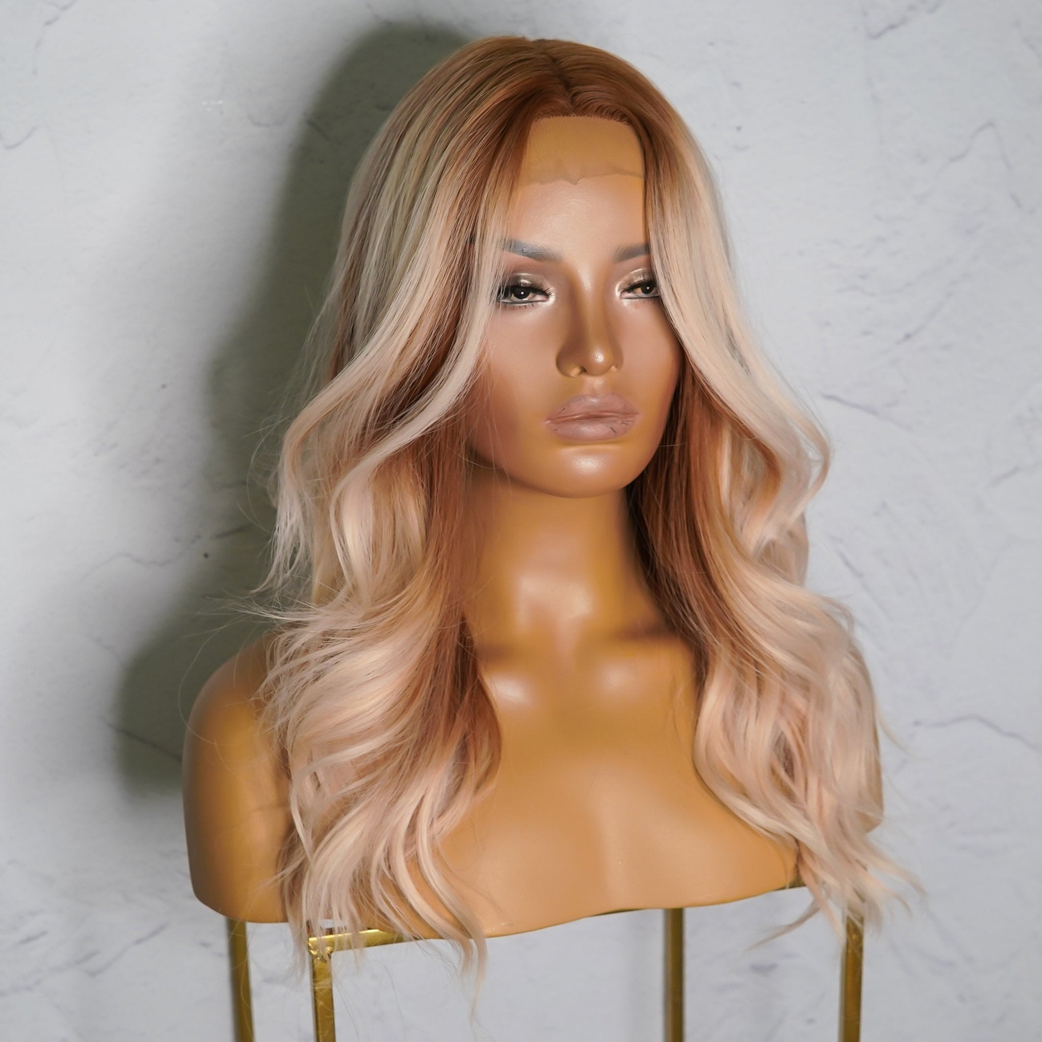 BROOKE Ombre Copper Lace Front Wig | Milk &amp; Honey Wigs