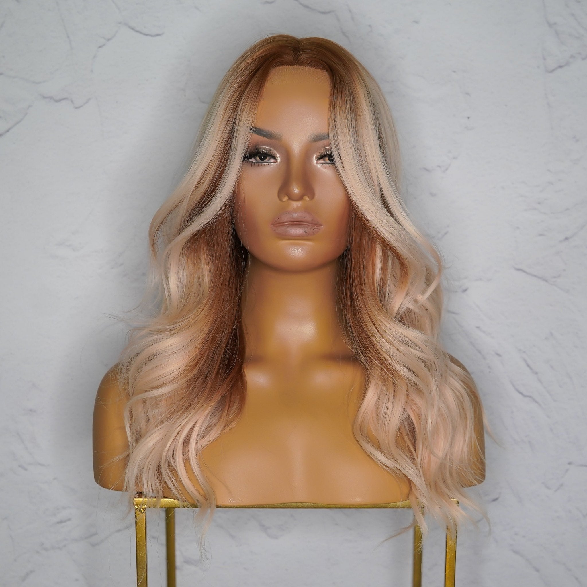 BROOKE Ombre Copper Lace Front Wig | Milk &amp; Honey Wigs