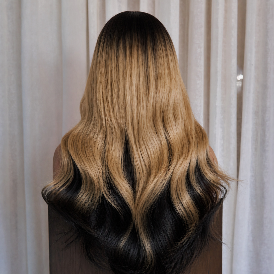 BROOKLYN - Ombre Blonde - Fringe Wig