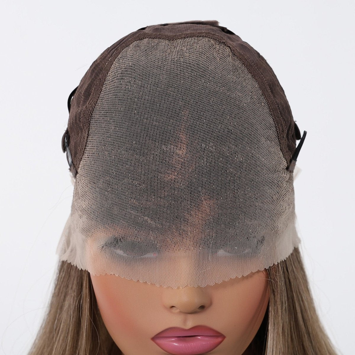 Brown Root Straight 13x6 Lace Front Wig - MARKETPLACE | Brown, 13x6 Lace Front, Synthetic Hair | Milk &amp; Honey Wigs