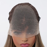 Brown Root Straight 13x6 Lace Front Wig - MARKETPLACE | Brown, 13x6 Lace Front, Synthetic Hair | Milk & Honey Wigs