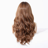 Brown Wavy 13x6 Lace Front Wig - MARKETPLACE | Brown, 13x6 Lace Front, Synthetic Hair | Milk & Honey Wigs