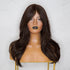 CANDICE - Dark Brown - Lace Front Wig | Brown, 18 Inch, T-Part Lace Front, Synthetic Hair | Milk & Honey Wigs