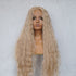 CARDI beach blonde synthetic natural waves lace front wig | Milk & Honey Wigs