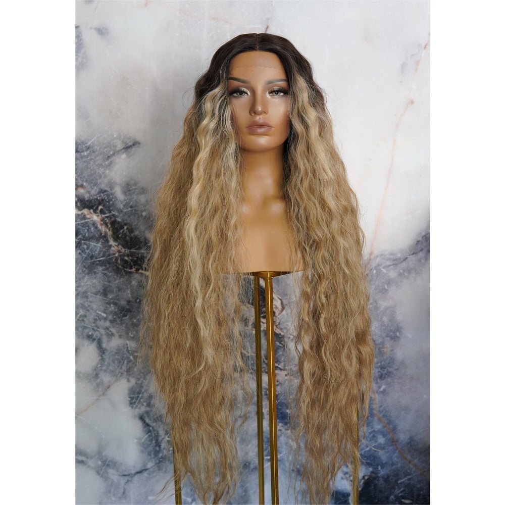 CARDI 40" Ombre Lace Front Wig - Milk &amp; Honey Wigs