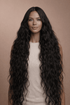 CARDI - Black - Lace Front Wig | Black, 28 Inch+, T-Part Lace Front, Synthetic Hair | Milk & Honey Wigs