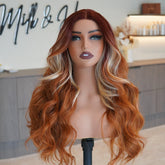 CELESTE Ginger Lace Front Wig - Milk & Honey Wigs