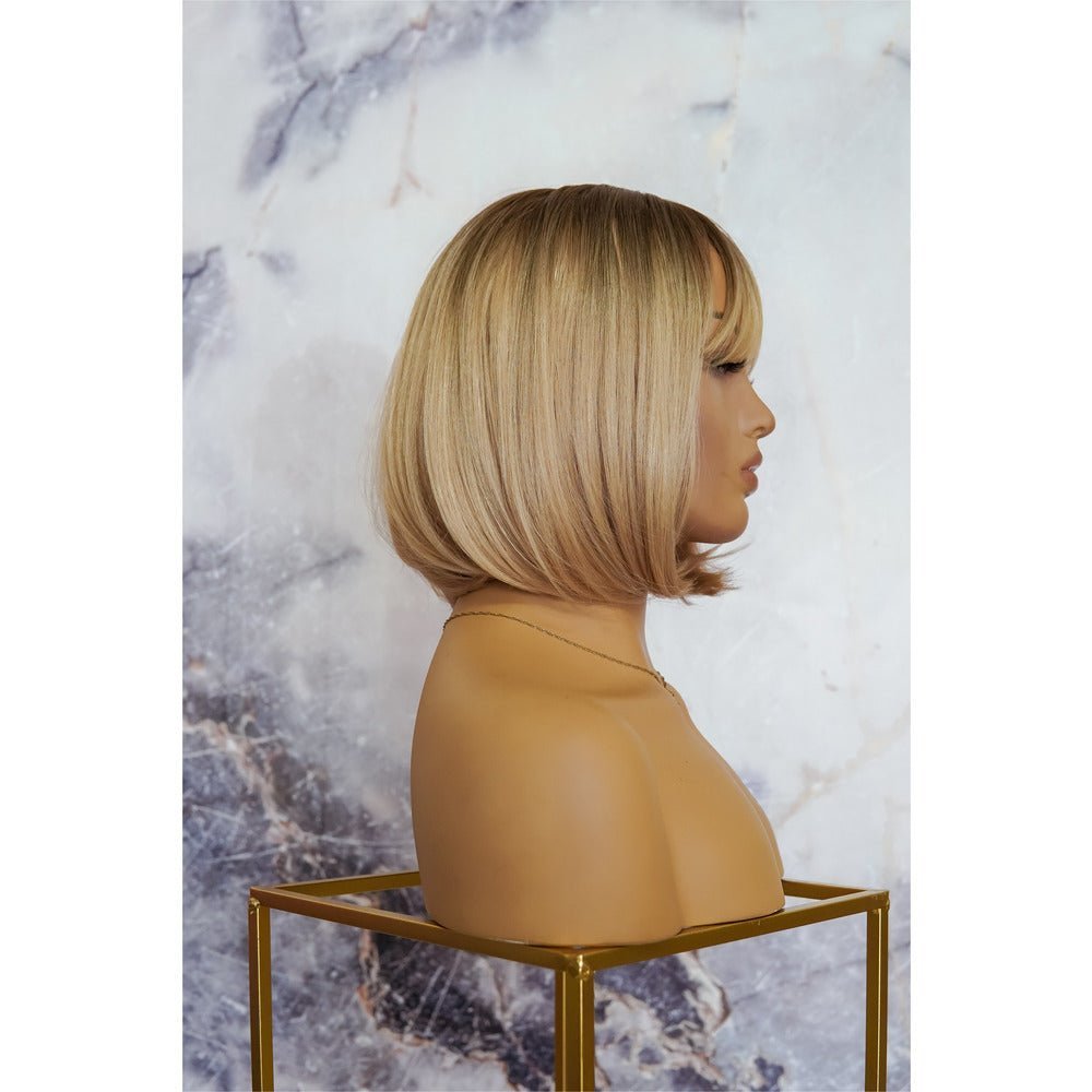 CHANEL Blonde Ombre Fringe Wig | Milk &amp; Honey Wigs
