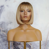 CHANEL Blonde Ombre Fringe Wig | Milk & Honey Wigs