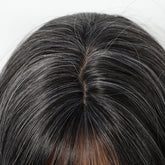 Charcoal Gray Wig - MARKETPLACE | Grey, Fringe, Synthetic Hair | Milk & Honey Wigs