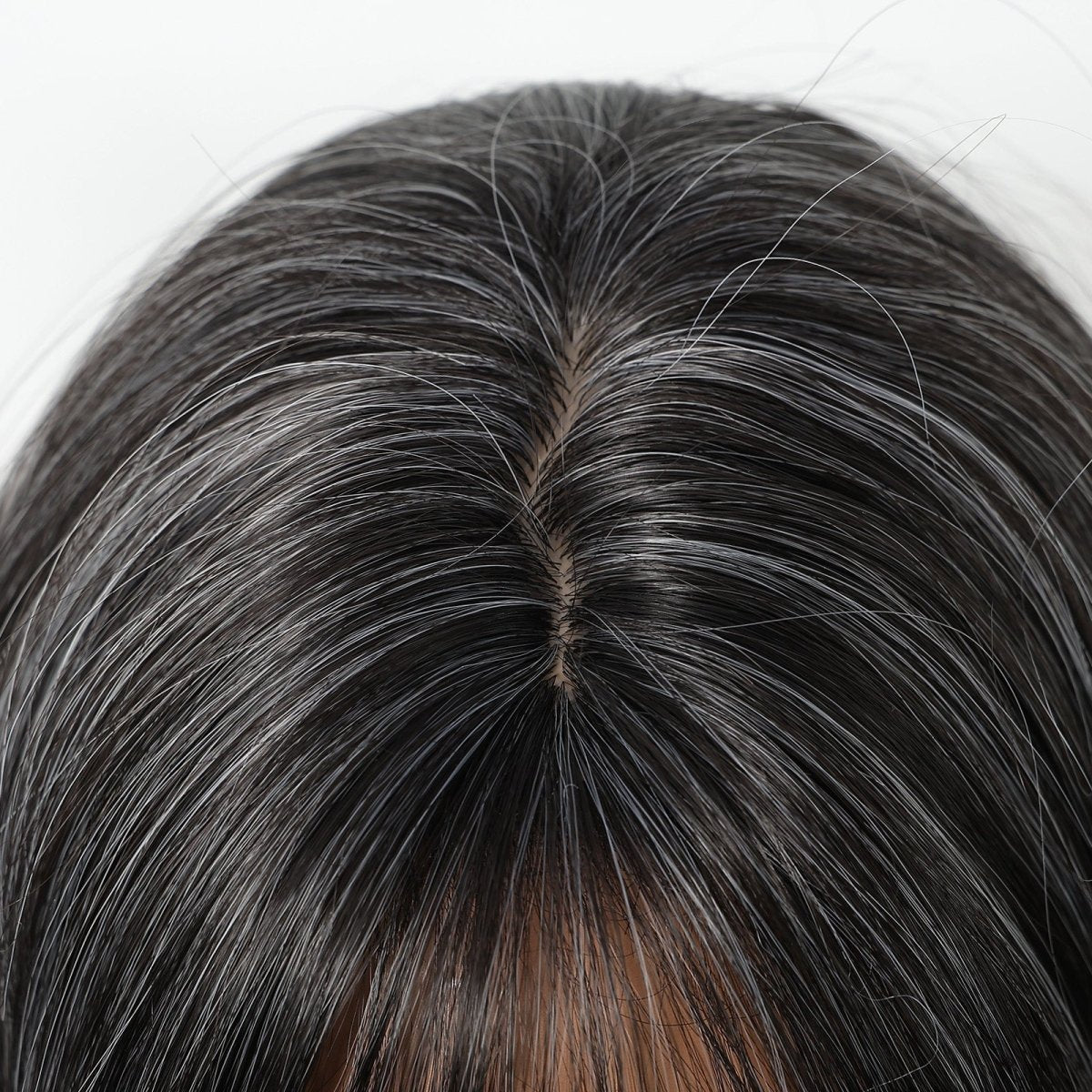 Charcoal Gray Wig - MARKETPLACE | Grey, Fringe, Synthetic Hair | Milk &amp; Honey Wigs