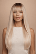 CHARLOTTE - Ombre Blonde - Fringe Wig - Milk & Honey Wigs