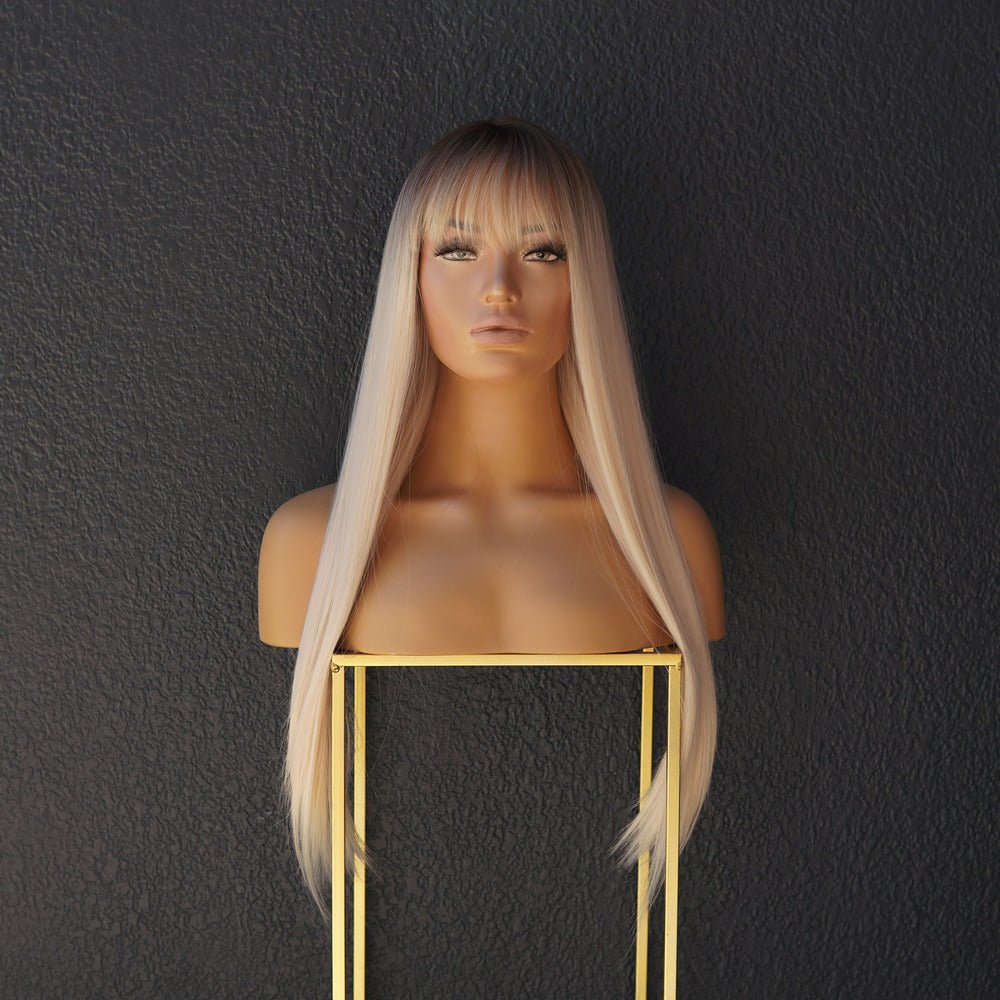 CHARLOTTE Ombre Fringe Wig - Milk &amp; Honey Wigs