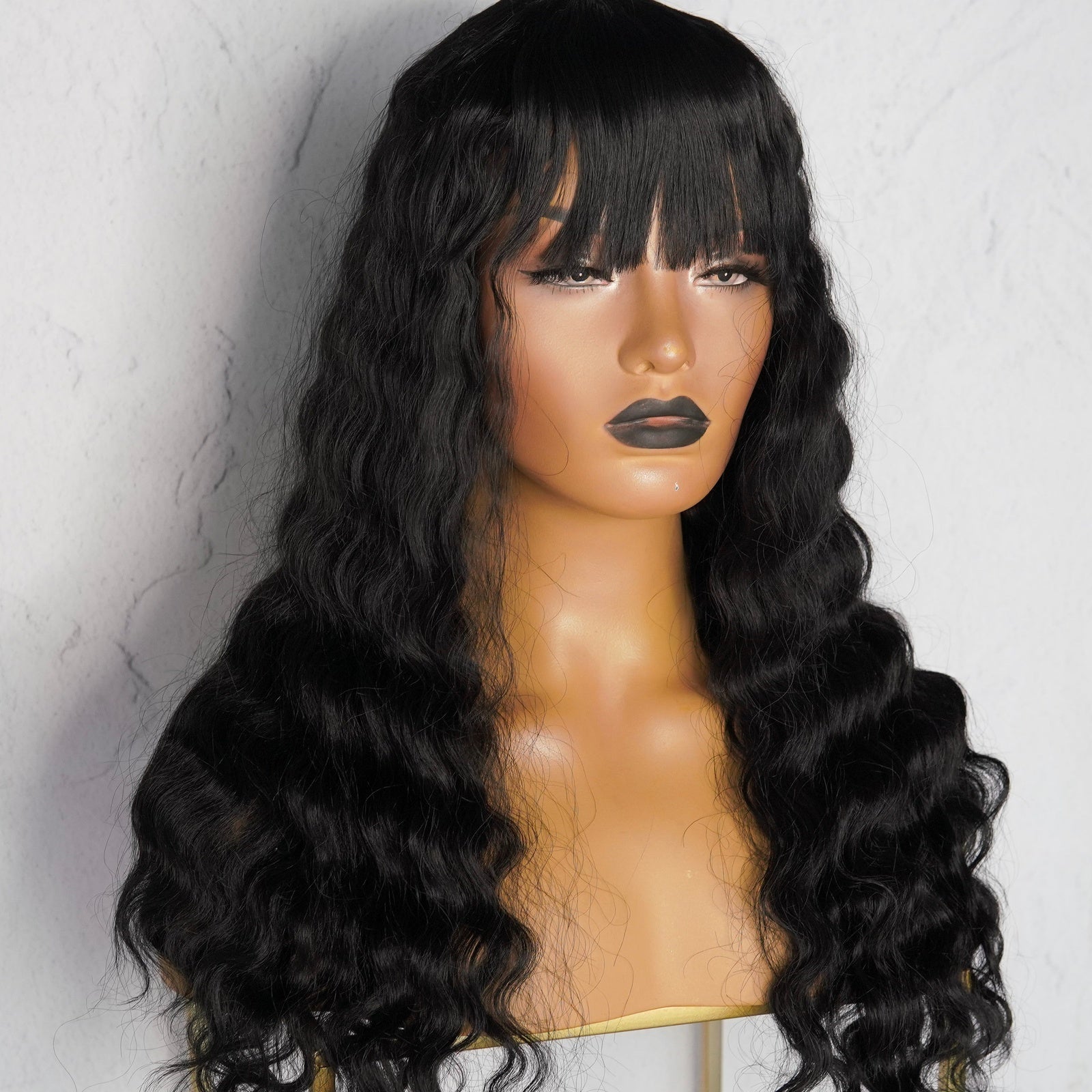 CHELSEA Black Fringe Wig | Milk &amp; Honey Wigs