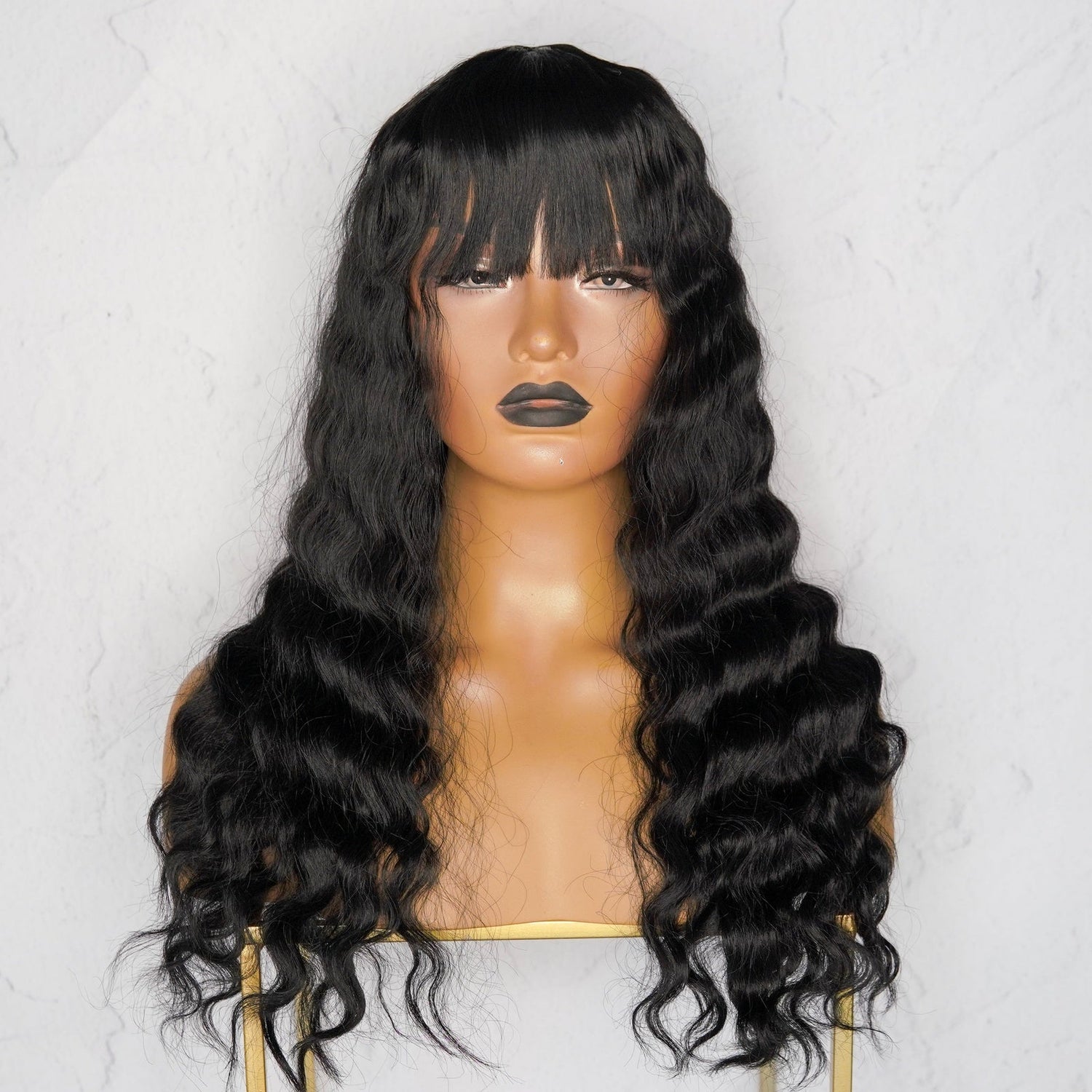 CHELSEA Black Fringe Wig | Milk &amp; Honey Wigs