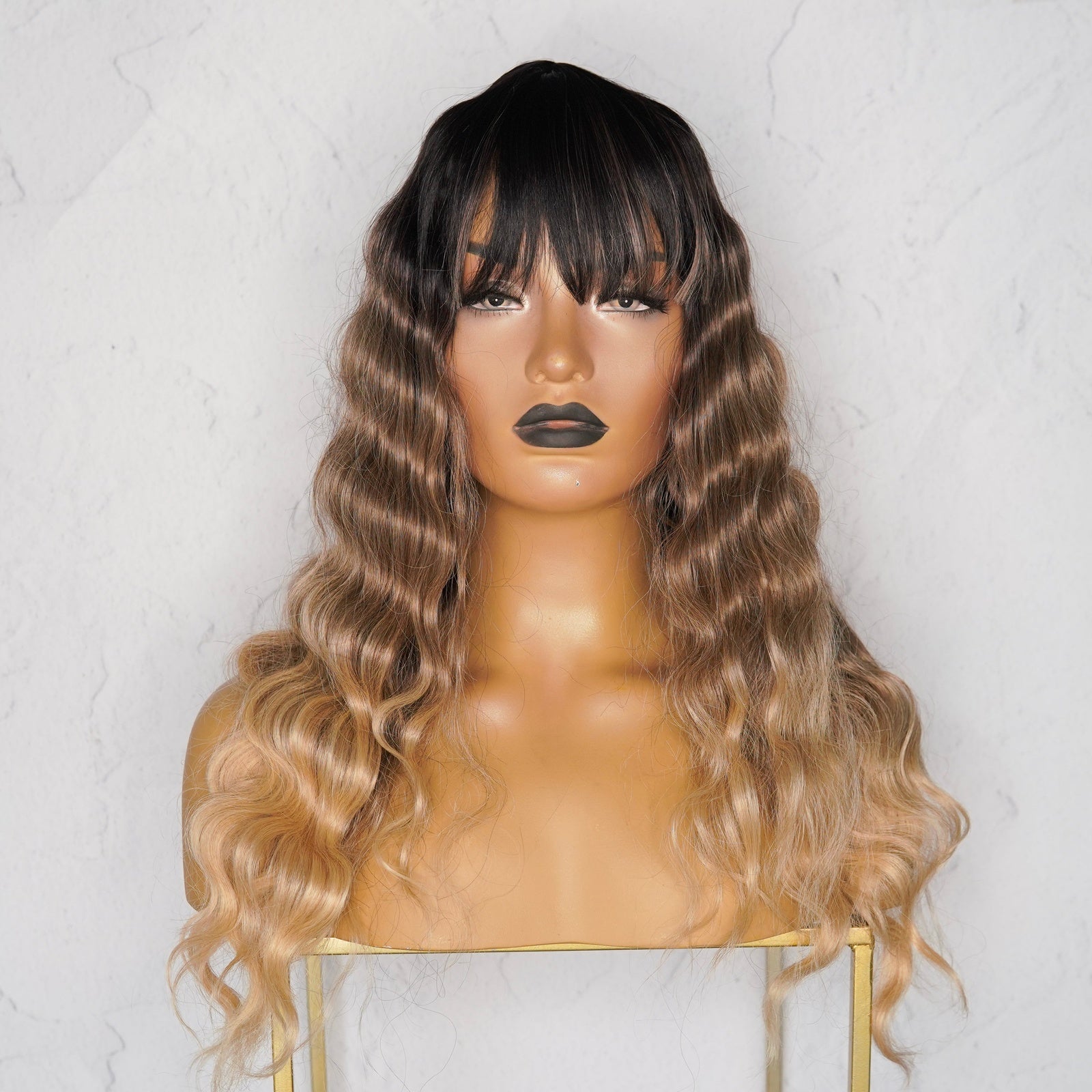 CHELSEA Ombre Fringe Wig | Milk &amp; Honey Wigs