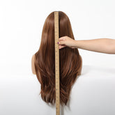 Chestnut Brown Layered Wig - MARKETPLACE | Brown, Fringe, Synthetic Hair | Milk & Honey Wigs