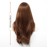Chestnut Brown Layered Wig - MARKETPLACE | Brown, Fringe, Synthetic Hair | Milk & Honey Wigs