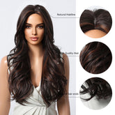 Classic Dark Chocolate Voluminous Curls Wig - MARKETPLACE | Brown, Fringe, Synthetic Hair | Milk & Honey Wigs