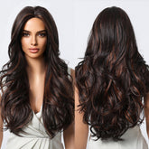 Classic Dark Chocolate Voluminous Curls Wig - MARKETPLACE | Brown, Fringe, Synthetic Hair | Milk & Honey Wigs