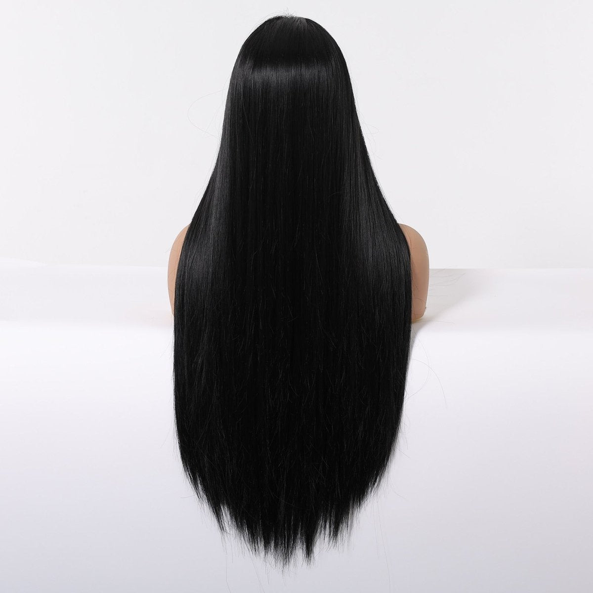 Classic Jet Black Sleek Straight Wig - MARKETPLACE | Black, Fringe, Synthetic Hair | Milk &amp; Honey Wigs
