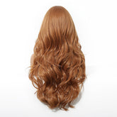 Copper Cinnamon Waves with Blunt Fringe Wig - MARKETPLACE | Ginger, Fringe, Synthetic Hair | Milk & Honey Wigs