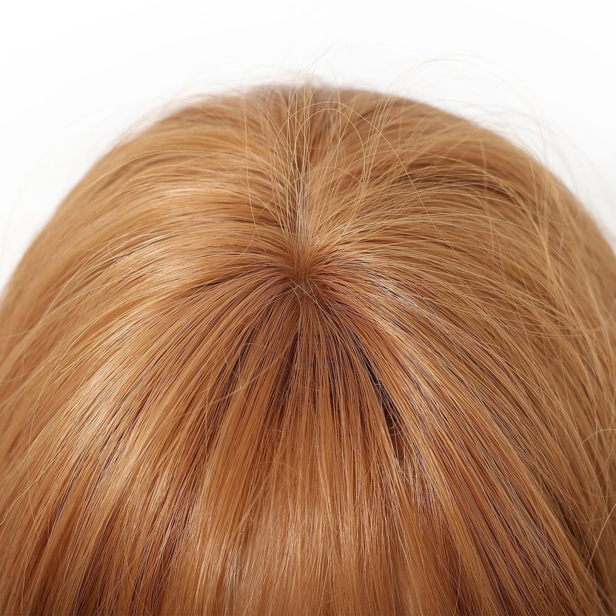Copper Cinnamon Waves with Blunt Fringe Wig - MARKETPLACE | Ginger, Fringe, Synthetic Hair | Milk &amp; Honey Wigs