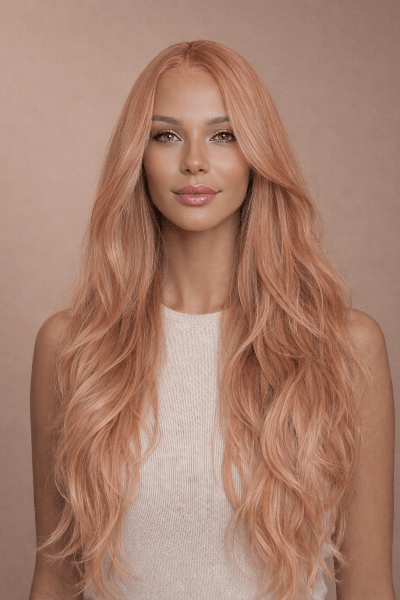 CORI - Strawberry Blonde - Lace Front Wig - Milk &amp; Honey Wigs
