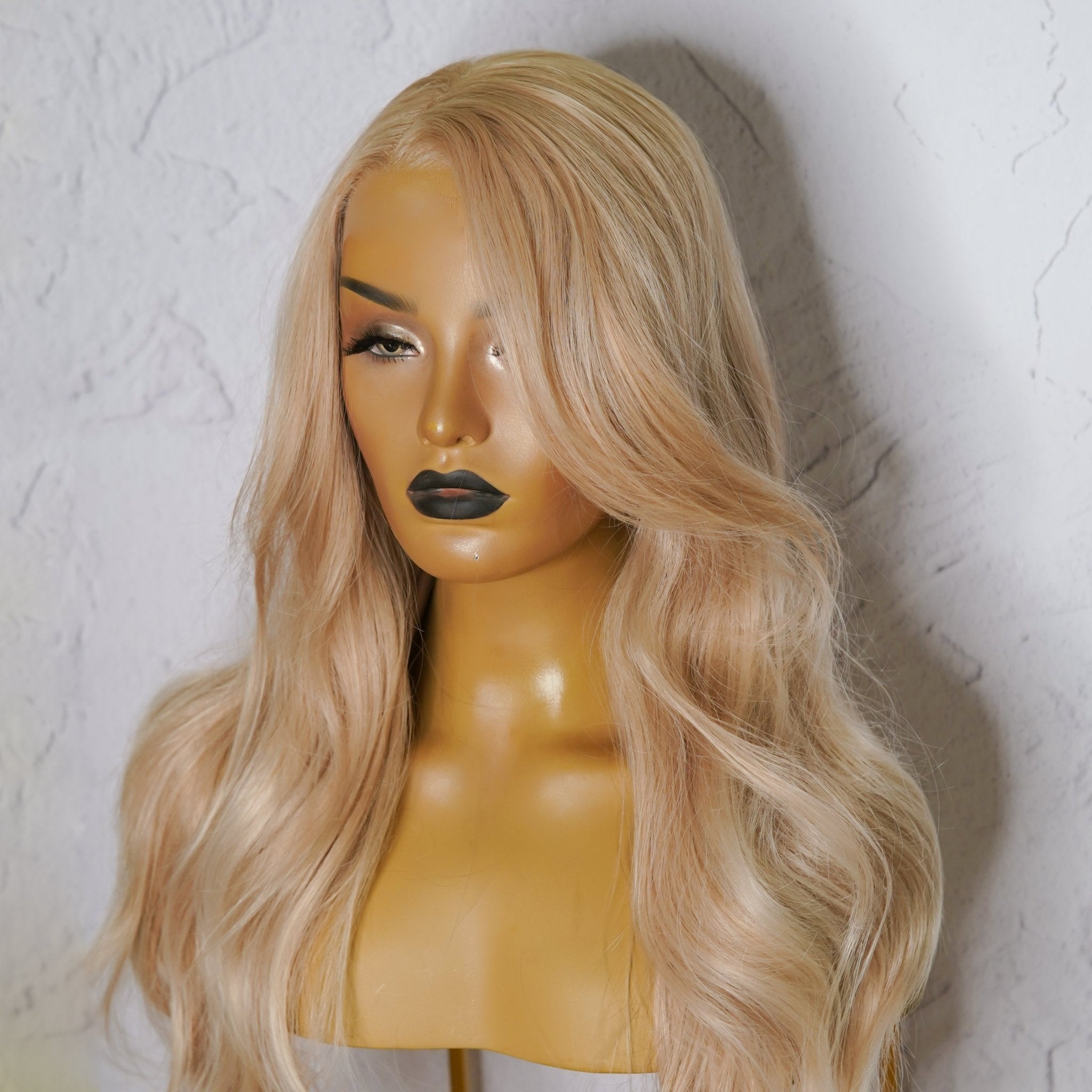 CORI - Sunkissed Blonde - Lace Front Wig | Blonde, 26 Inch, 13x6 Lace Front, Synthetic Hair | Milk &amp; Honey Wigs