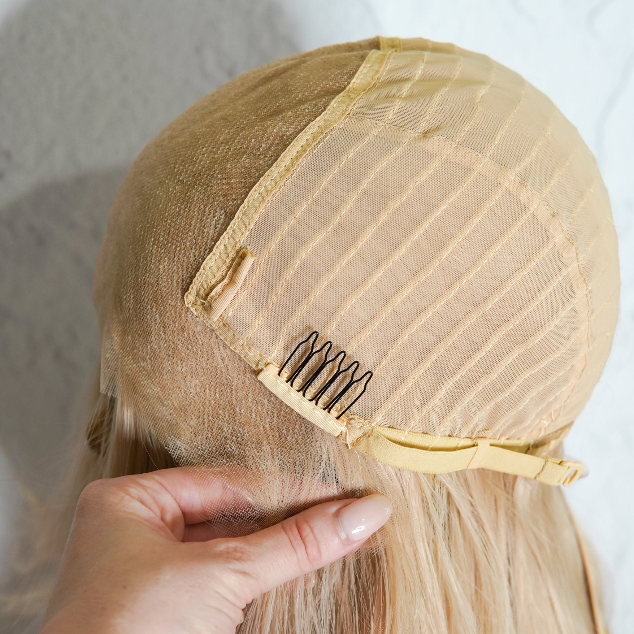 CORI - Sunkissed Blonde - Lace Front Wig | Blonde, 26 Inch, 13x6 Lace Front, Synthetic Hair | Milk &amp; Honey Wigs