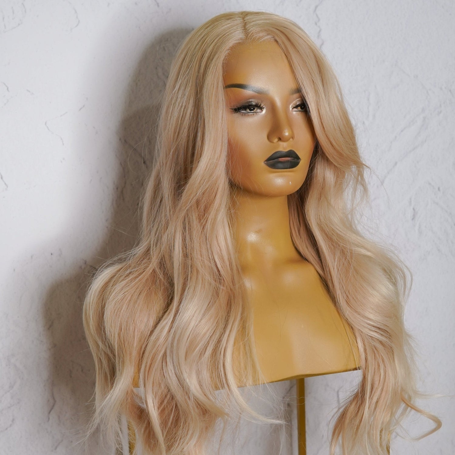CORI - Sunkissed Blonde - Lace Front Wig | Blonde, 26 Inch, 13x6 Lace Front, Synthetic Hair | Milk &amp; Honey Wigs