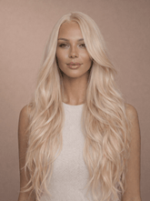 CORI - Sunkissed Blonde - Lace Front Wig | Blonde, 26 Inch, 13x6 Lace Front, Synthetic Hair | Milk & Honey Wigs