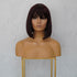 COURTNEY Burgundy Fringe Wig | Milk & Honey Wigs