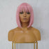 COURTNEY - Pink - Fringe Wig | Pink, 12 Inch & Shorter, Fringe, Synthetic Hair | Milk & Honey Wigs