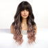 Dark Brown Ombre Wig - MARKETPLACE | Brown, Fringe, Synthetic Hair | Milk & Honey Wigs