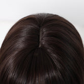 Dark Brown Synthetic Wig - MARKETPLACE | Brown, Fringe, Synthetic Hair | Milk & Honey Wigs